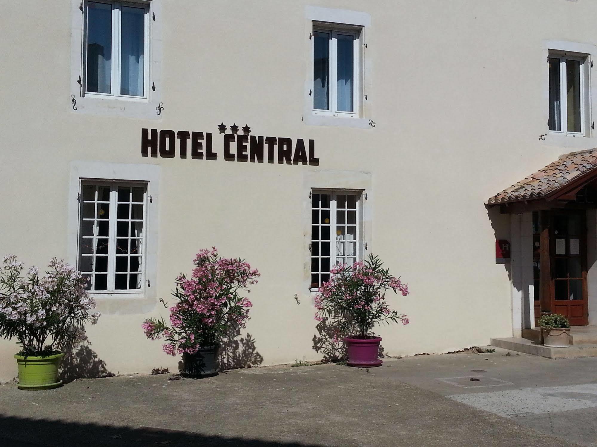 Hotel Central Chaunay Eksteriør bilde